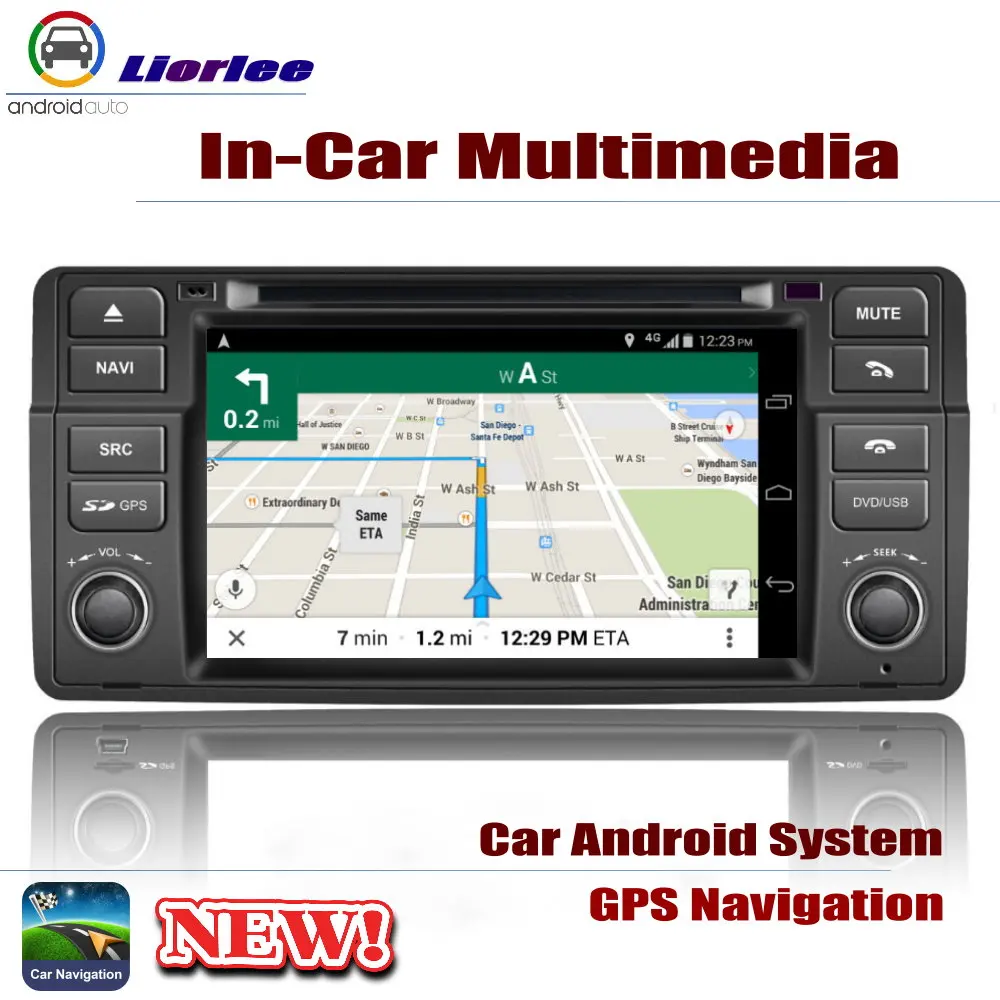 Автомобильный DVD плеер GPS навигация для BMW E46 M3 2000-2006 автомобильный Android