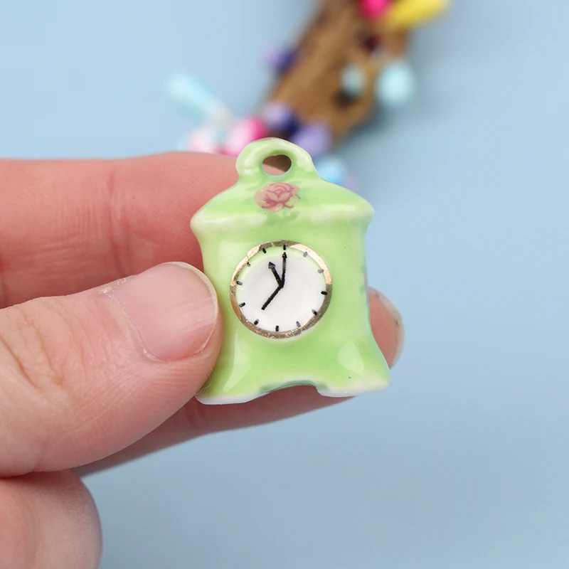 

3pcs/set Miniature Accessories Mini Clock Model Toys For Doll House Decor Doll House Bedroom Living Room Accessories