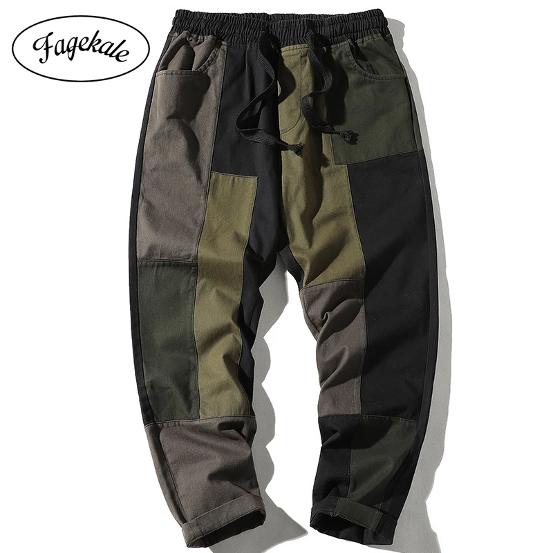 Новинка весна осень 2020 дизайнерские брюки мужские цветные прямые повседневные