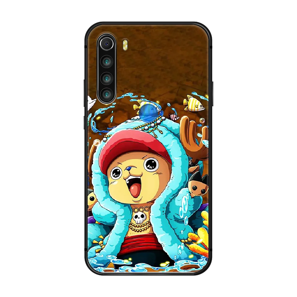 

ONE PIECE Tony Chopper Anime Phone Case Cover Hull For XIAOMI Redmi 7a 8a S2 K20 NOTE 5 5a 6 7 8 8t 9 9s pro max black shell
