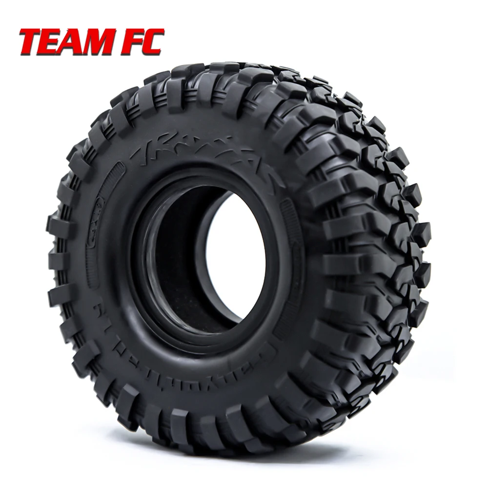 Резиновые шины RC 120 мм 1 9 дюйма для 1:10 Rock Crawler Axial SCX10 Canyon Trail 105 диски TRX4 TRX6 #8174 |