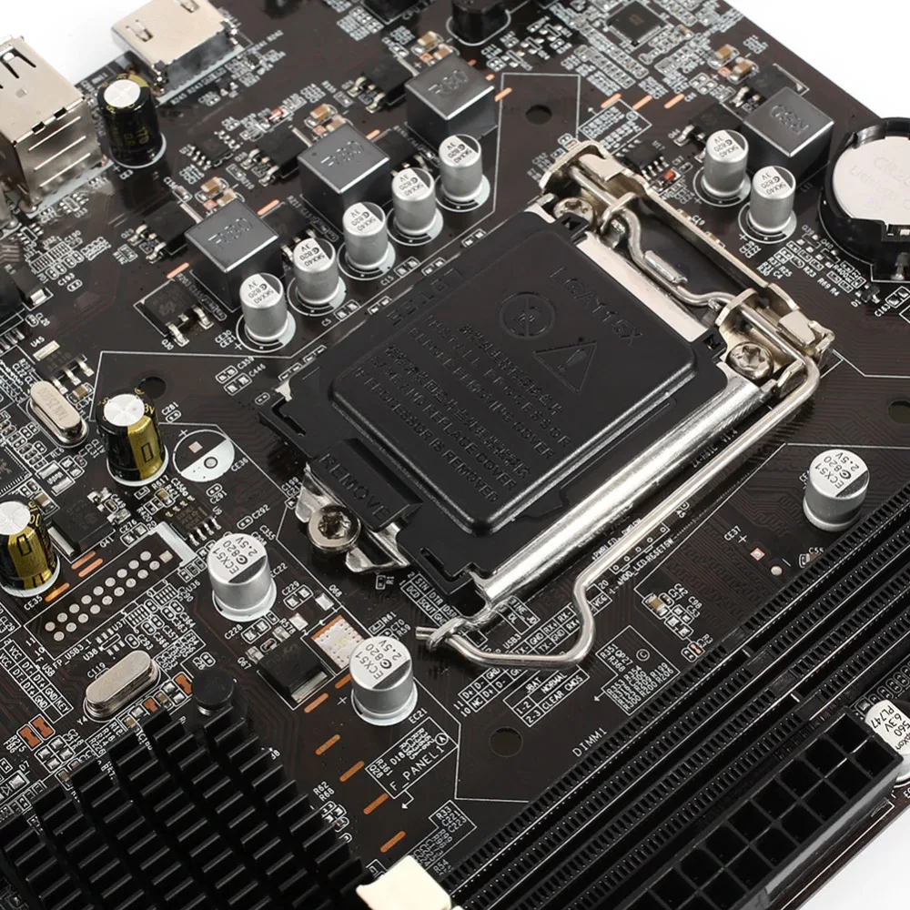 4 × внутренняя USB2.0 материнская плата Micro ATX плата 2×DDR3 6 × Задняя USB2.0 Поддержка Core i7 Micro ATX плата H61 PCI-E X16 материнская плата
