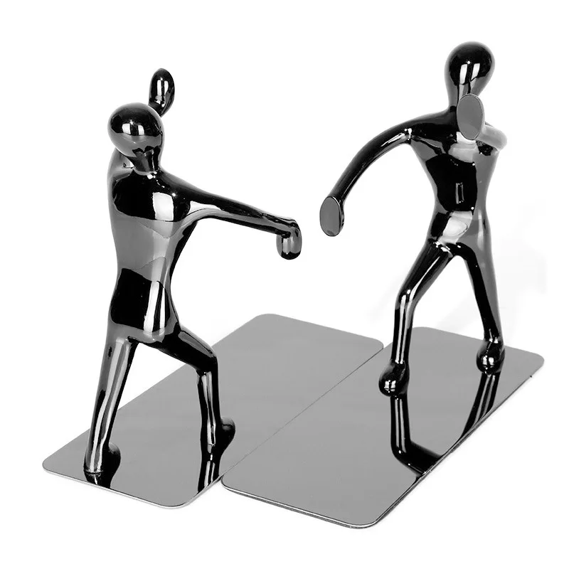 Кунг-фу злодей книжный шкаф творческая личность металлическая книжная подставка