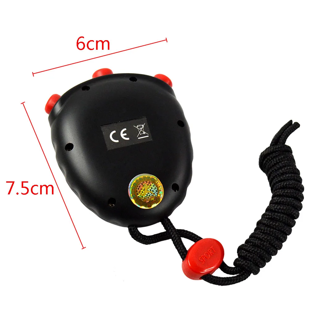 5 шт. профессиональный цифровой спортивный секундомер таймер