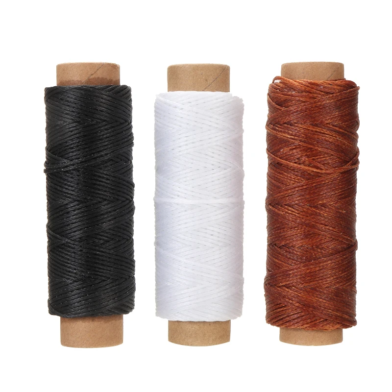 Juego de perforadores de costura, herramientas de mano para trabajo de cuero, Kit de artesan&iacute;a, costura a mano, tallado, sill&iacute;n de trabajo, 18 unids/set-1