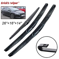 ericks wiper front rear wiper blades set for hyundai i40 estate 2011 2020 windshield windscreen window 261614