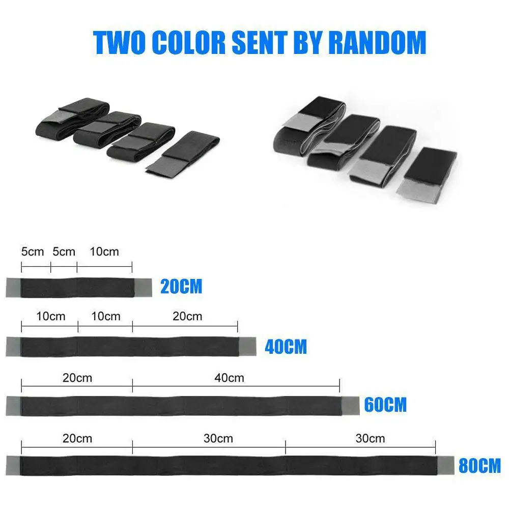 Автомобильный органайзер для багажника с ремнем для фиксации, эластичным бинтом, магической лентой, аксессуарами для интерьера, натяжными узлами.