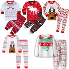 Детский Пижамный костюм; Пижама для мальчиков; Одежда для сна; Рождественская одежда для малышей; Детские футболки; Рождественские пижамы; Домашний спортивный костюм; Одежда