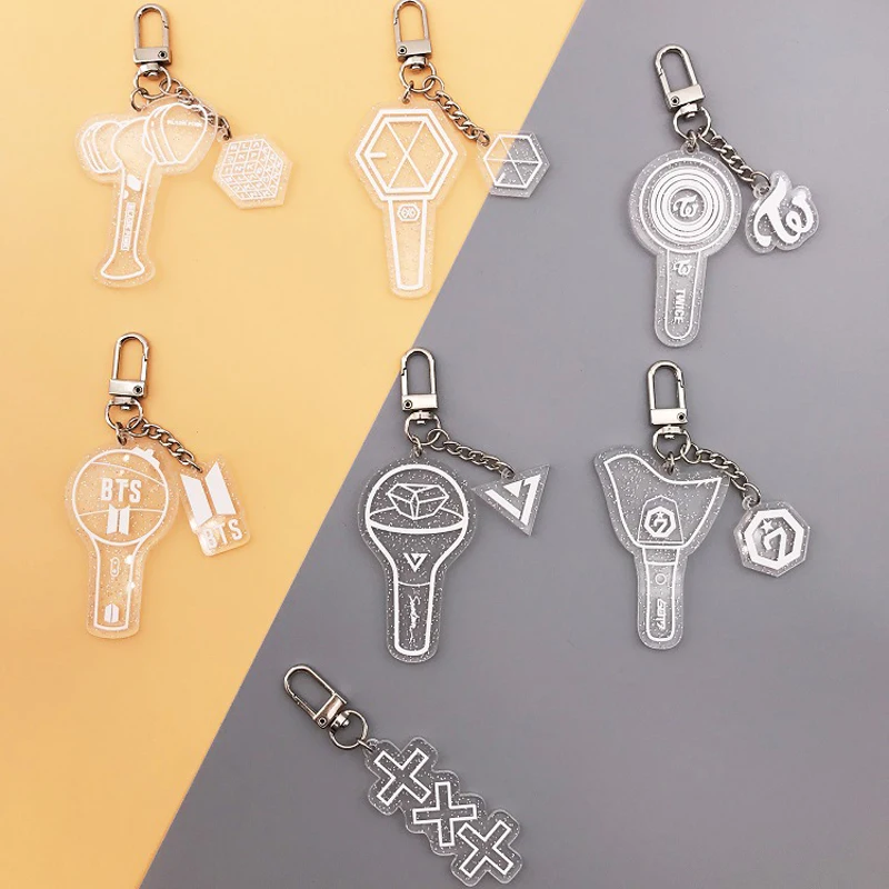 Корейский брелок для ключей Bangtan Boys KPOP TXT EXO GOT7 дважды 17 лет аксессуары милый кулон