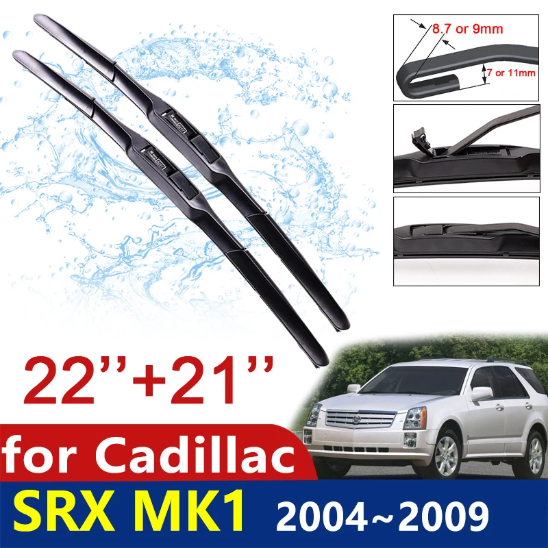 

Car Wiper Blade for Cadillac SRX MK1 2004 2005 2006 2007 2009 2008 Front Window Windshield Windscreen Wipers Car Accessories