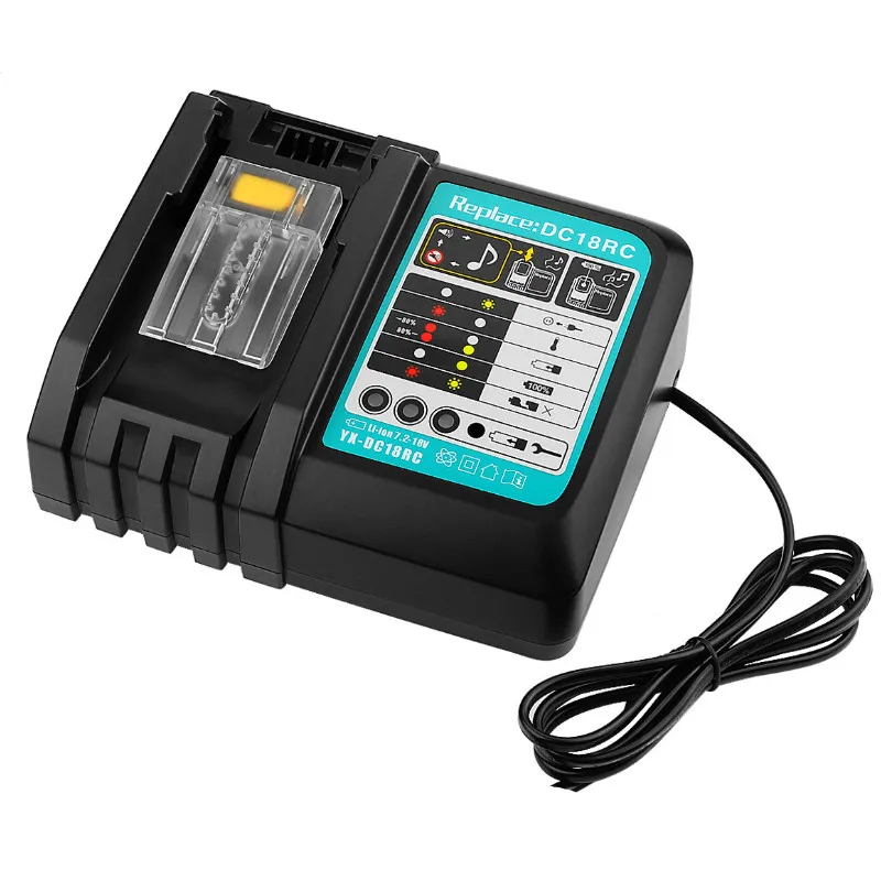 

Battery Charger For Makita 14.4V 18V battery BL1830 Bl1430 DC18RC DC18RA EU Plug 3A 1A charger can choose FREE SHIPPING