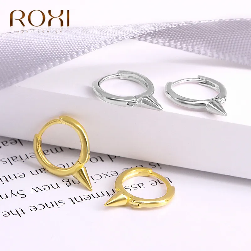 Женские и мужские серьги-гвоздики ROXI маленькие спиральный для хряща ювелирное