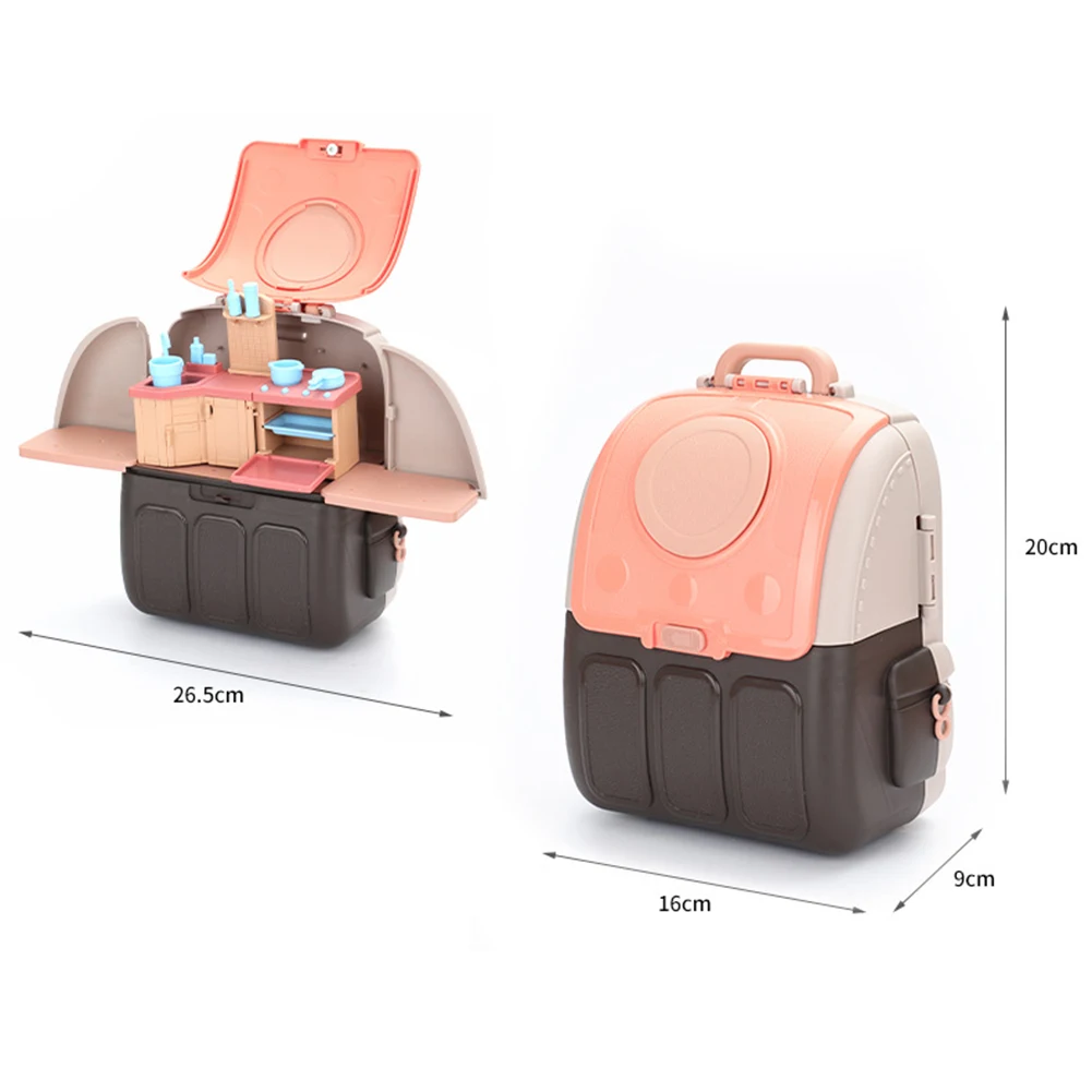 Новинка 2021 Портативная сумка через плечо для домика ролевых игр Ранние