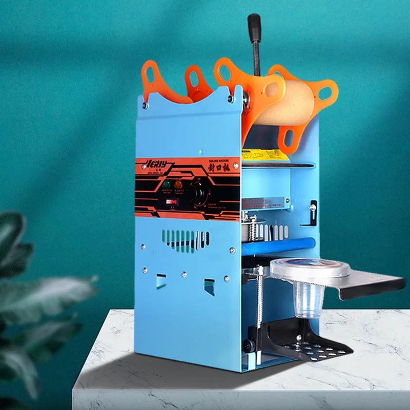 Multi скорость Контроль температуры молока Чай закаточная машина для рабочего