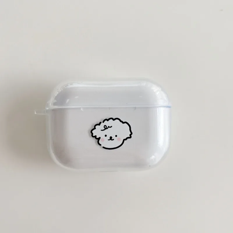

Poodle Airpods Protective Cover 2nd Generation Applicable Apple Bluetooth Headset Cover Airpodspro 3rd Generation Soft