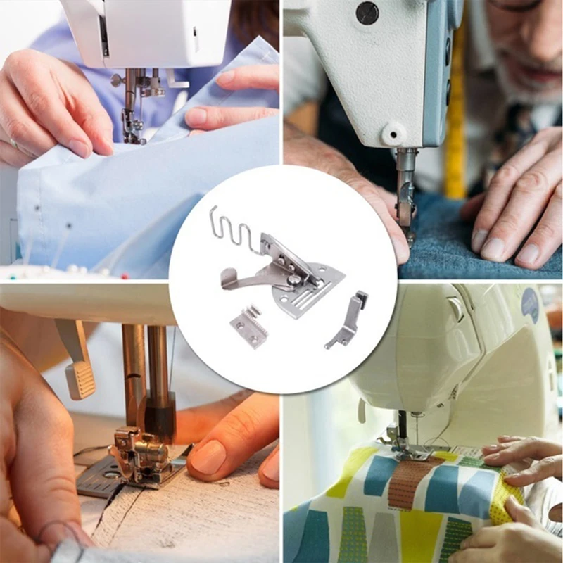 Промышленная швейная машина кромка в сборе плоская Автомобильная керлинг бочка