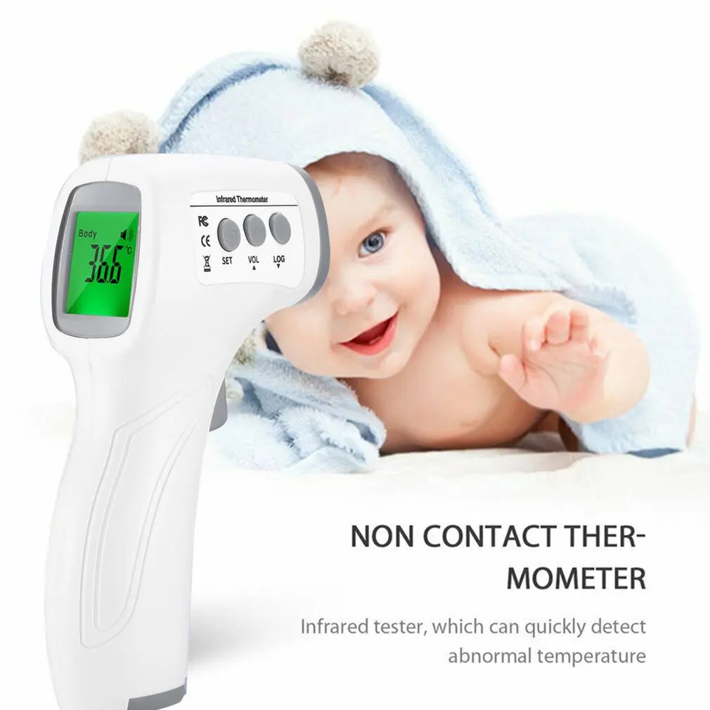 Бесконтактный инфракрасный инструмент для измерения температуры тела ABS