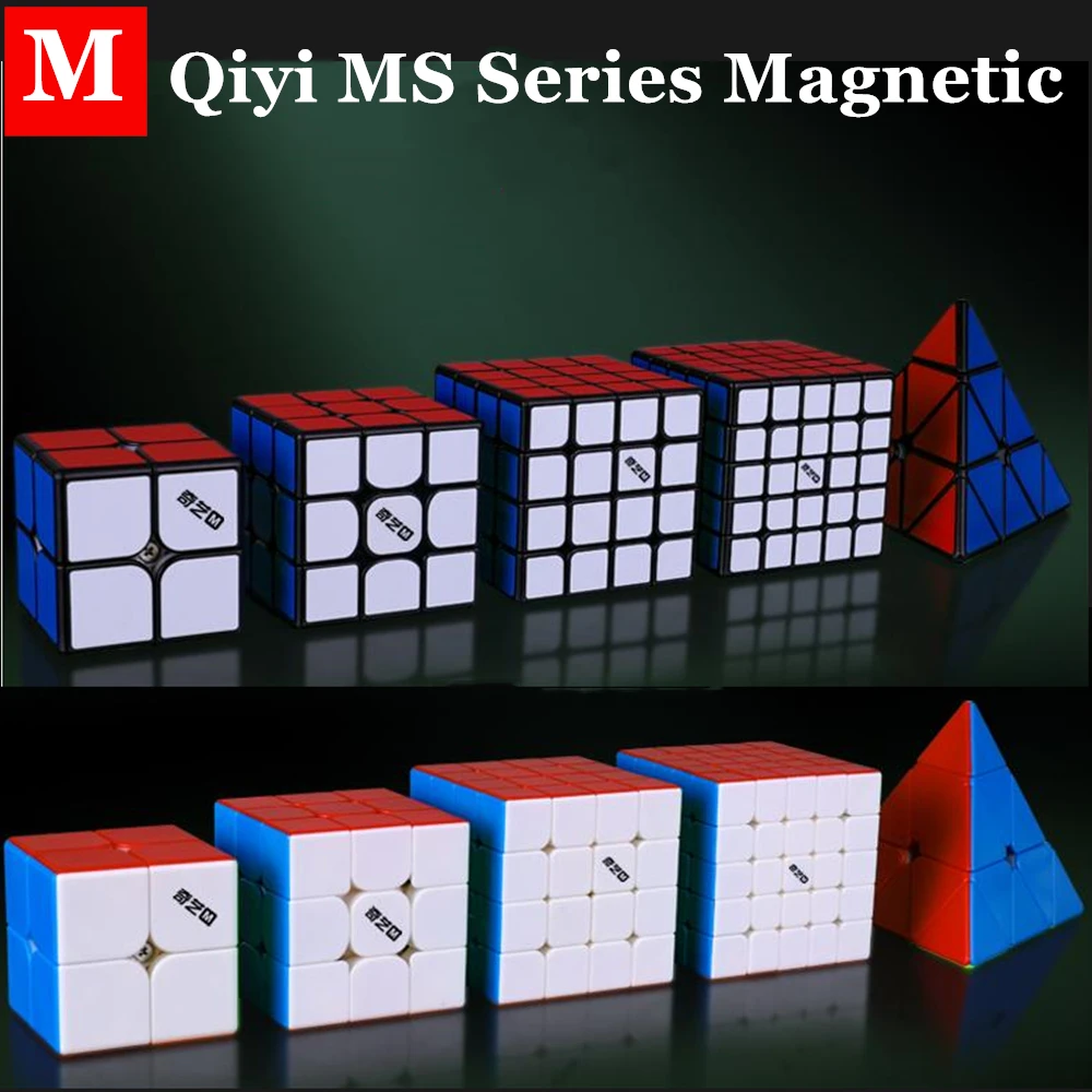 

Qiyi MS Series Magnetic 2x2x2 3x3x3 Magic 4x4x4 5x5x5 Speed 2x2 3x3 Pyramid 4x4 Cubo Magico 5x5 Puzzle Cube