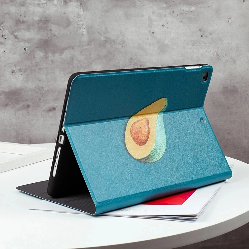 Ультратонкий чехол-подставка с фруктами из мультфильмов для ipad 7 10 2 дюймов air1