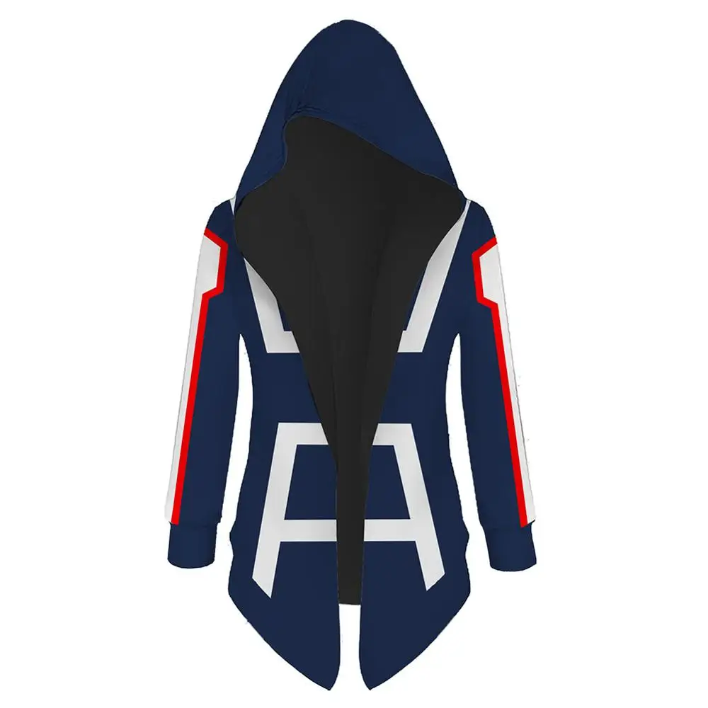 Куртка для косплея мужчин и женщин с капюшоном плащ-накидка из аниме Моя