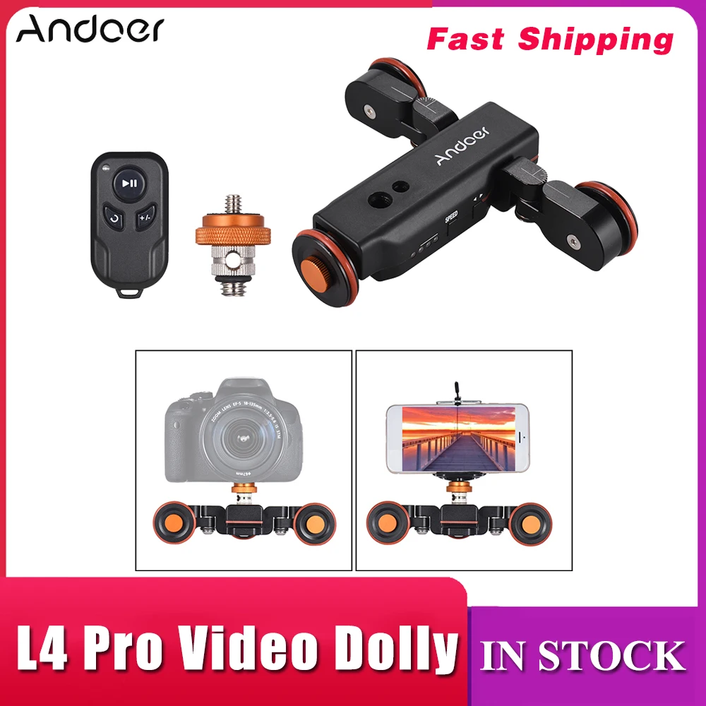 Andoer L4 PRO мини Скейтер с дистанционным управлением моторизованная камера видео
