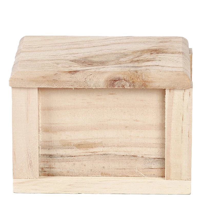 Новый Прочный деревянный домик для хомяков без запаха нетоксичный и замок