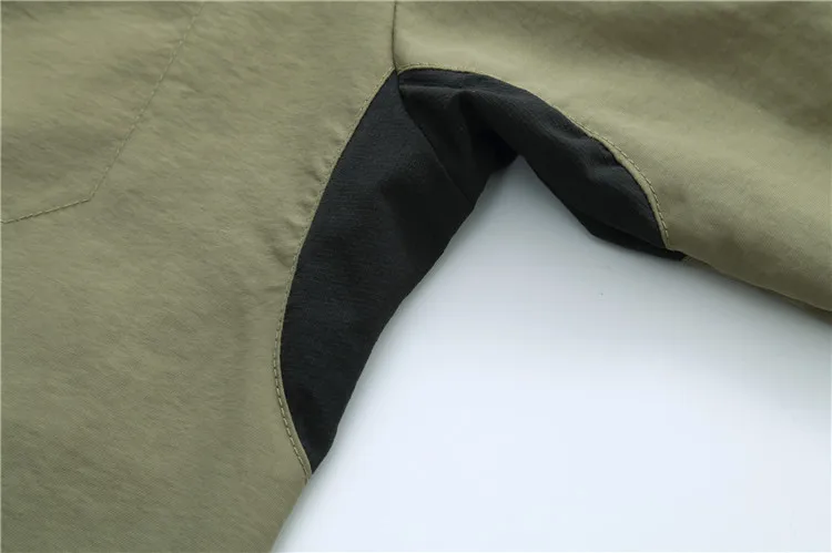 Mountainskin, мужские летние походные рубашки, быстросохнущие, для спорта на открытом воздухе, дышащие, для рыбалки, Походов, Кемпинга, тонкая одежда с соединением внахлёст VA619