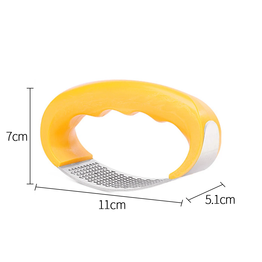 Творческий ручной пресс для чеснока инструменты из нержавеющей стали Имбирь