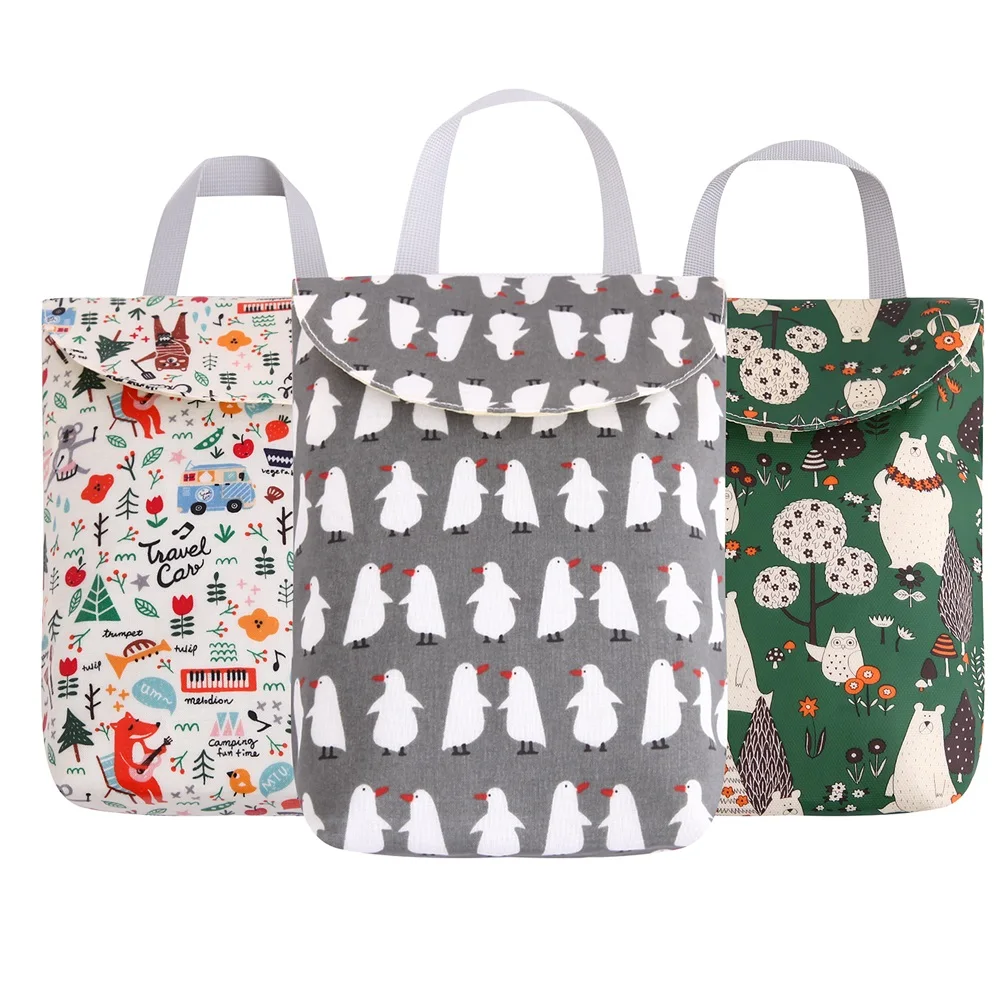 Портативный складной детский тканевый подгузник пеленка моющийся компактный