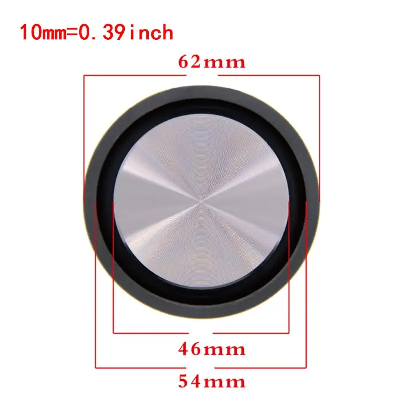 2 шт. Сайлент металлические низкочастотный пассивный басовый радиатор диафрагма