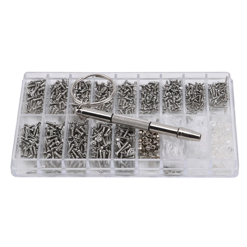 Набор микровинтов из нержавеющей стали 1000 шт. | Инструменты