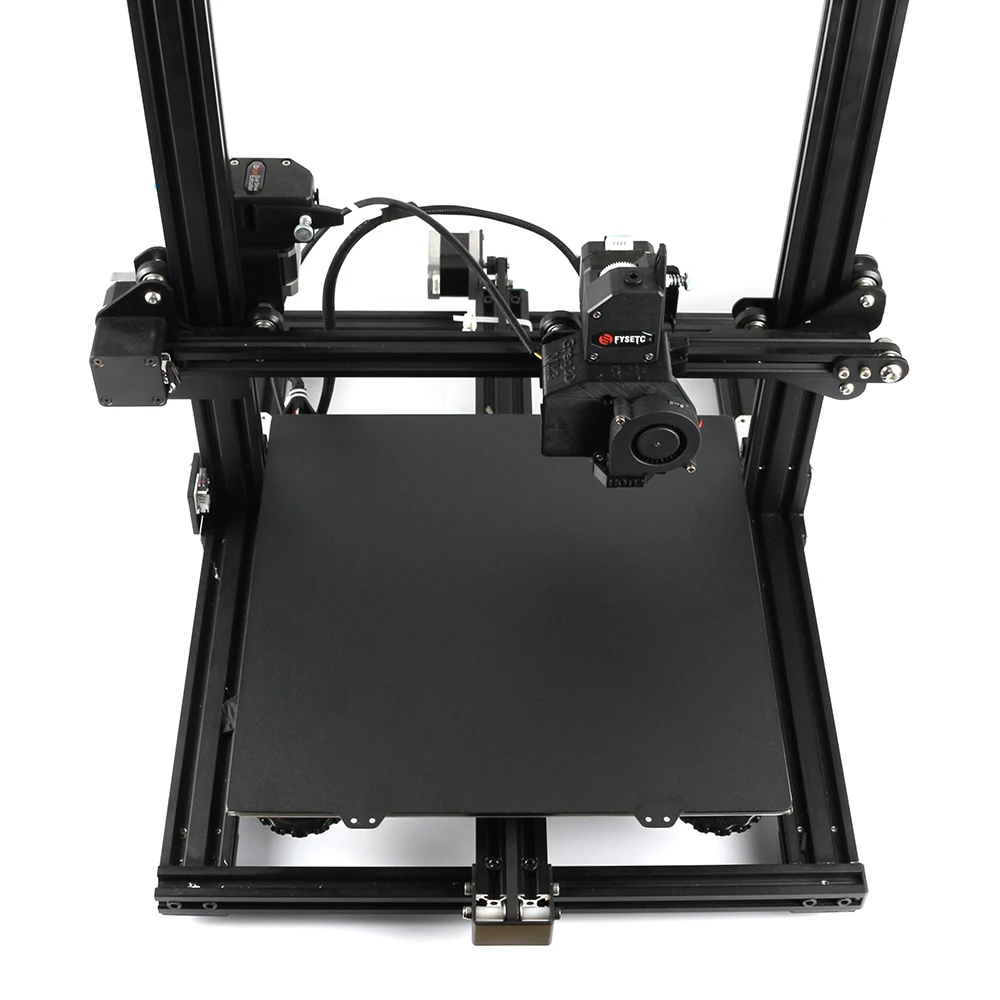 310x310 мм черный двухсторонний текстурированный пей пружинный стальной лист с порошковым покрытием пей пластина для Creality CR10 CR-10S CR10S