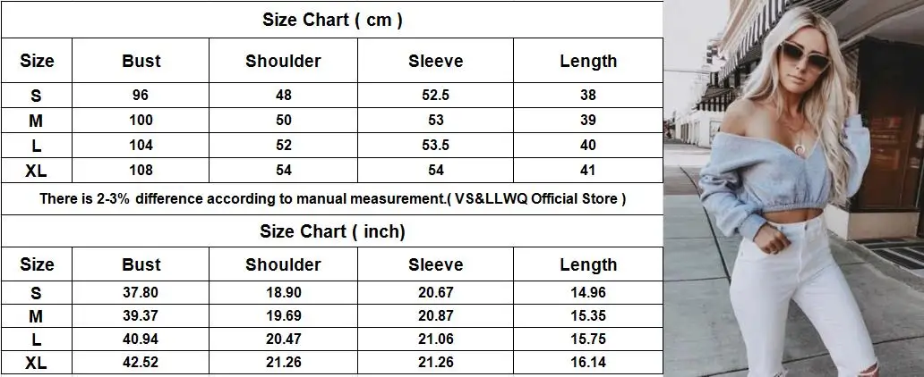 

VS&LLWQ Fashion Sexy Women Autumn Crop Hoodies Long Sleeve Casual Female Cotton Sweatshirts Deep-V Neck Off Shoulder Street Wear