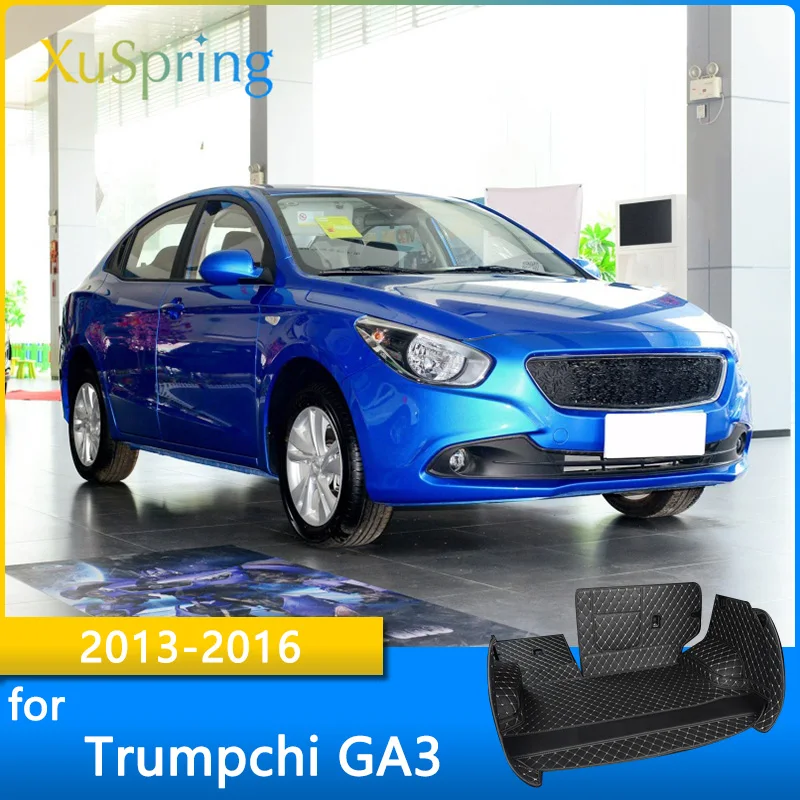 

Car Trunk Mat Cargo Liner For Trumpchi GA3 2013 2014 2015 2016 Rear Tail Durable Boot Cover Protective Styling