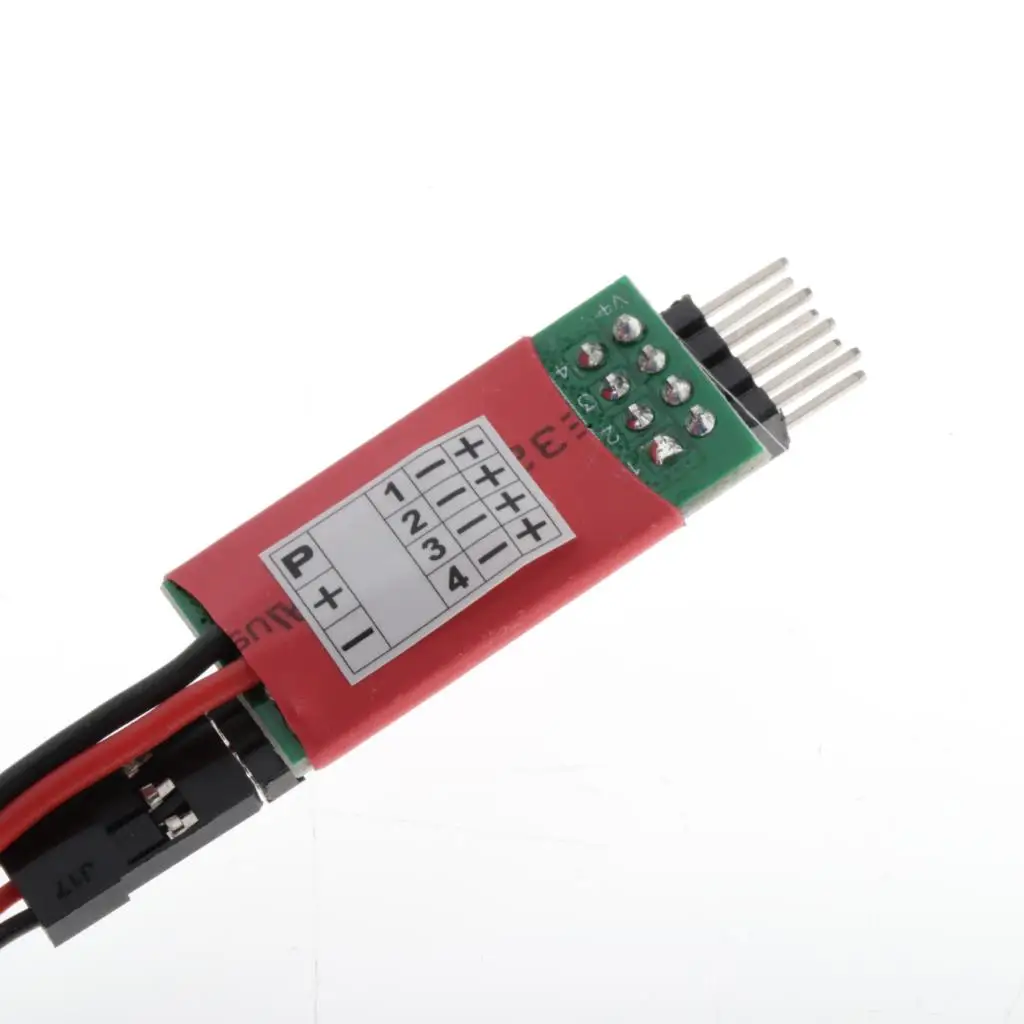 

3 Channels Control Switch Receiver Cord Model Car 4 Leds Lights For RC Car