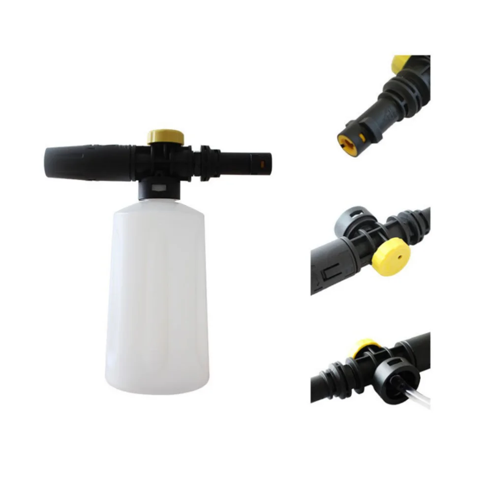 

Wash High Pressure Washer Car Threaded Hole for Karcher K2-K7 (White)