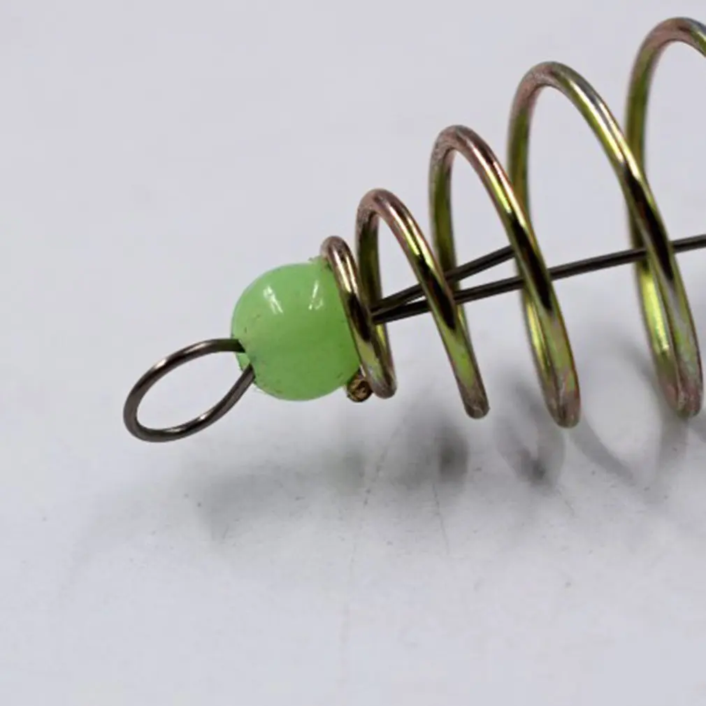 Рыболовный крючок с пружиной 1 шт. аксессуары для рыболовных снастей оливкового