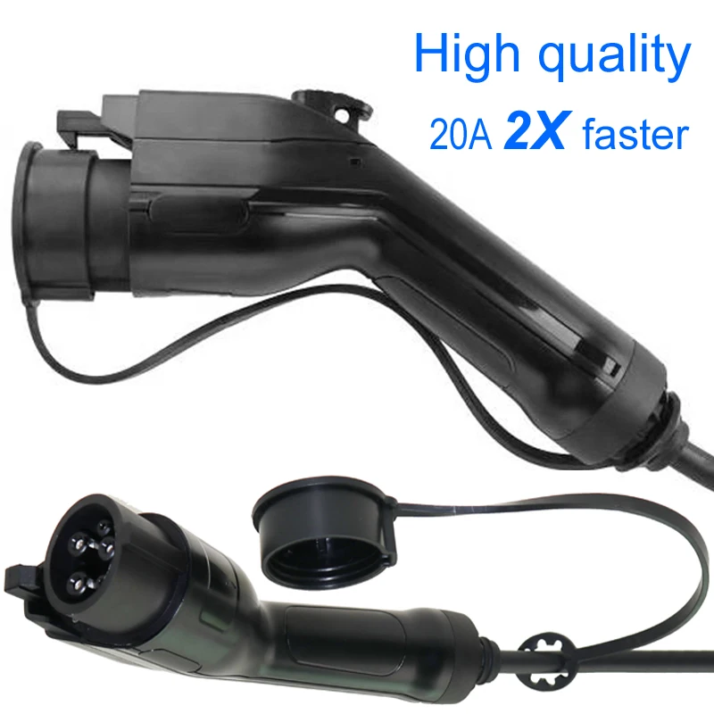 Электрический Автомобильный Кабель EV для зарядки дома портативный кабель SAE J1772