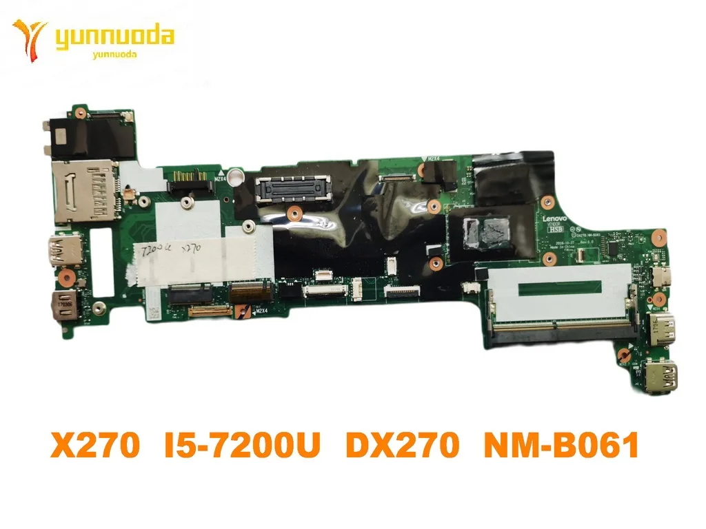 

Original for Lenovo Thinkpad X270 Laptop motherboard X270 I5-7200U DX270 NM-B061 tested good free shipping