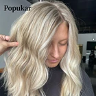 Заколки для волос, натуральные человеческие волосы для наращивания, балаяж, Омбре, хайлайтер, цвет, 50 г, невидимые волосы для наращивания