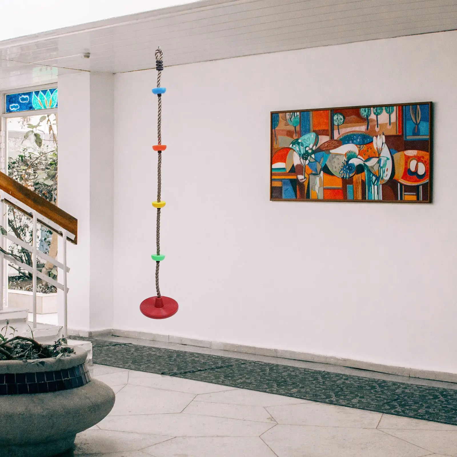 

1Pc Outdoor Recreation Swing Funny Climbing Rope Plaything Kid Swing Toy