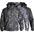 Тактическая армейская куртка, Мужская Военная камуфляжная страйкбольная куртка, водонепроницаемая флисовая куртка для спорта на открытом воздухе, походная ветровка, куртки