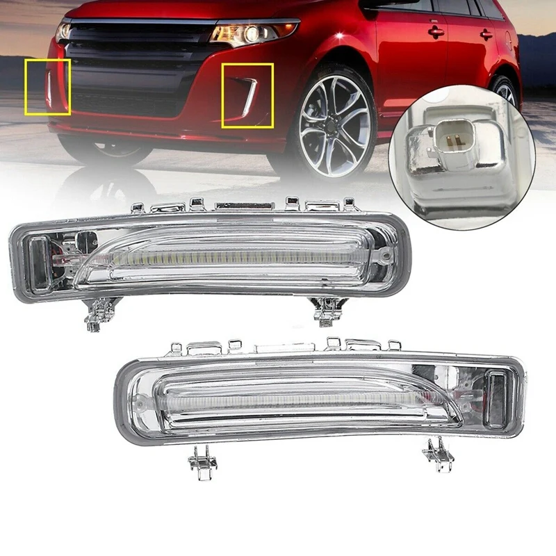 Автомобильные светодиодсветодиодный дневные ходовые огни противотуманные фары