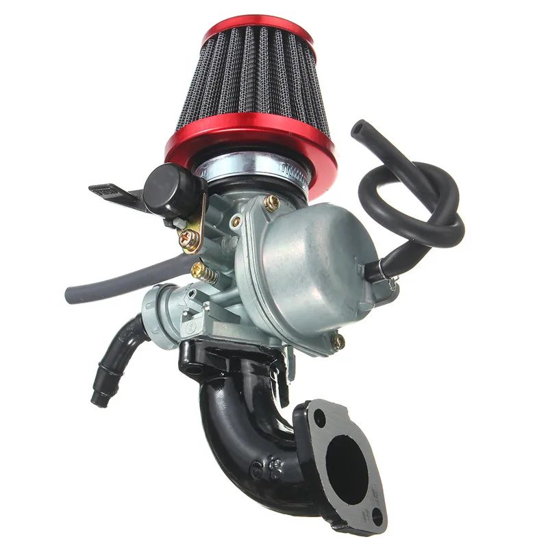 For SSR Lifan CRF50 Pit 110cc 125cc 22mm PZ22 Carb Carburetor Air Filter Intake Pipe Dirt Bike Motorcycle ATV | Автомобили и