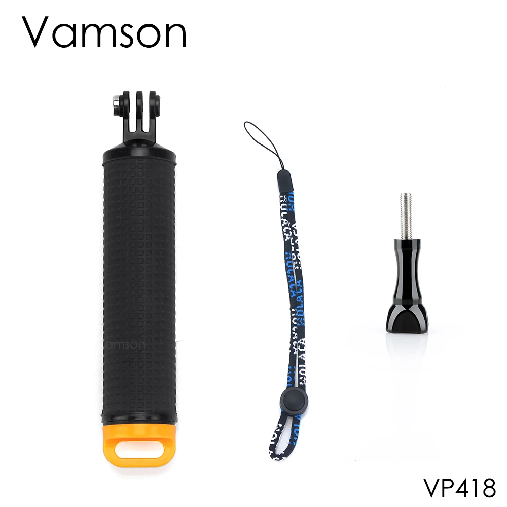 VP418 Vamson для Gopro аксессуары Плавающий поплавок ручной монопод ручка селфи палка для GoPro Hero 7 5 4 для SJCAM для Xiaomi yi VP418 - Цвет: VP418