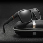 Солнцезащитные очки Polaroid унисекс, винтажные квадратные Поляризационные солнечные очки от известного бренда, для мужчин и женщин