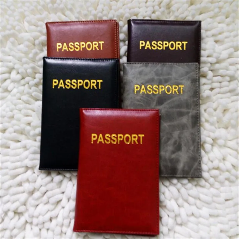 

Vintage Marble Passport Holder PU Leather Travel ID Card Cover Women Men Portable Bank Card Passport Business Wallet Case