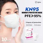 Маска для лица Fpp2 для взрослых Kn95, многоцветная Защитная четырехслойная защитная маска Ffp2 Mondkapjes