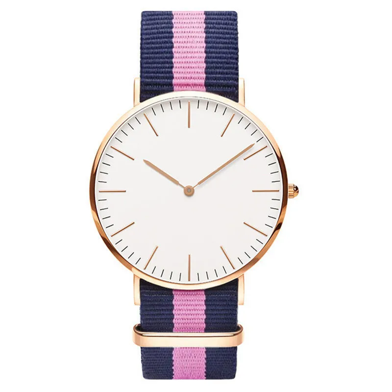 Nylon strap Style Quartz Women Watch Top Brand Watches Fashion Casual Wrist Relojes | Наручные часы