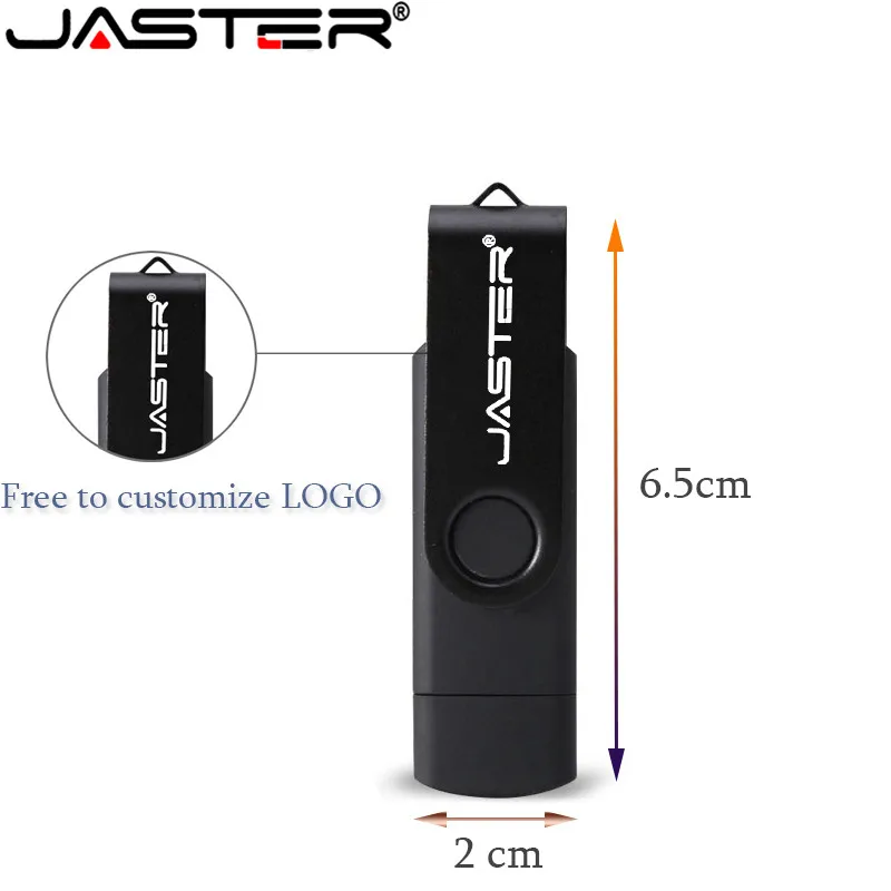 Флэш накопитель JASTER Swivel USB 2 0 4 ГБ 8 16 32 64 Гб/диск с индивидуальной печатью логотипа